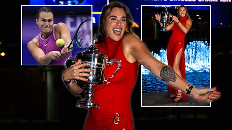 aryna sabalenka hot pics|US Open champ Aryna Sabalenka stuns in high